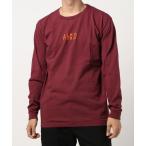 tシャツ ロクシタン l'occitane SIDESTACK EMB L/S T-SHIRTS/アーモンド 長袖 ロンT メンズ レディース