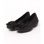 ショッピングウェッジソール パンプス ウェーブリボンモチーフコンフォートウェッジパンプス