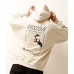 パーカー 【VISION STREET WEAR】裏毛プリントパーカー