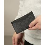 カードケース ジップ カード ケース シグネチャー キャンバス