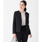 スーツ ジャケット CARREMANストレッチショートジャケット