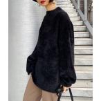 ニット ハイネックソフトフェザーニット