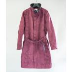 トレンチコート コート SCALA-SUEDE TOUCH(スカラ-スエードタッチ)スタンドカラー シングル トレンチコート メンズ レディース