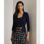 ショッピングラルフ カーディガン コットンブレンド カーディガン レディース