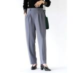 スラックス パンツ 「オンもオフもイージーに、そして綺麗に。」 美シルエット テーパードパンツ レディース