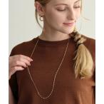 ショッピングＺＡＫＫＡ ネックレス 「silver925」ロングペタルチェーンネックレス レディース