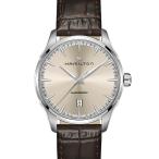腕時計 HAMILTON 「ハミルトン」 腕時計 Jazzmaster （ジャズマスター） Gent オート 自動巻き 40MM ベージュ×ブラウン