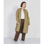 シャツワンピース 「D.M.G / ディーエムジー」 バットダイポプリン オーバーシャツ