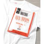 tシャツ Tシャツ メンズ 「UNIVERSAL OVERALL」WIDE HEAVY 2PACK TEE ビッグシルエットパックTシャツ UVOP-