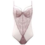 [Sheer Lacey Veil (sia- Ricci вуаль )] обнаженный teti/ M L LL одиночный товар 