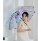 傘 「ビニール傘」パイピング shiny plastic umbrella シャイニーアンブレラ レディース