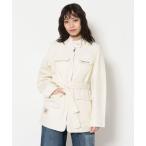 ショッピングミリタリー ジャケット ミリタリージャケット レディース コットンヘンプ リップストップ ２ウェイジャケット/ COTTON HEMP RIPSTOP 2WAY