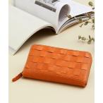財布 zucchero ズッケロ 長財布 レディース 本革 大容量 縦型カード入れ ラウンド型 ハニカム 49174 レディース