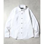 シャツ 「日本製/Made in Japan」ブロードデュエボタンダウンロングスリーブドレスシャツ メンズ レディース