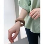 バングル ワイドボリュームウッドバングル