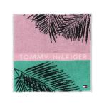 タオル ハンカチ TOMMY HILFIGER メンズ 綿100％ ワンポイント リーフ柄 タオルハンカチ 02582156