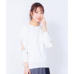 tシャツ シアーレイヤードスリーブプルオーバー レディース