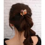 ヘアゴム 「float」ドライフラワー ボール チャーム ヘアゴム