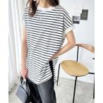 tシャツ 「新色追加」綿100％フレンチスリーブオーバーサイズＴシャツ レディース