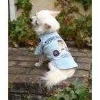 ペット AVIREX/アヴィレックス/ワッペンTシャツ/犬服(ドッグウェア)