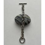 ブレスレット 「Hawk Company」シルバーアンカーチェーンブレスレット シェーヌダンクル風 6175 メンズ