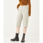 パンツ リネンライクハーフパンツ レディース