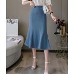 スカート マーメイドフレアスカート