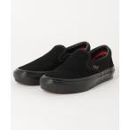 ショッピングSlip スニーカー メンズ VANS ヴァンズ SKATE SLIP-ON スケートスリッポン　VN0A5FCABKA BLACK/BLACK