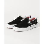 スニーカー VANS ヴァンズ SKATE SLIP-ON スケートスリッポン VN0A5FCAY28 BLACK/WHITE メンズ レディース