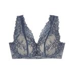 ブラ シンプル×総レースブラレット ワークタイプ(ノンワイヤーブラジャー)D-Ecup