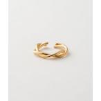 指輪 リング フォークピンキー ツイスト レディース