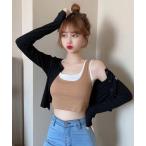 スポーツブラ フェイクレイヤードスポーツブラ