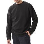 スウェット ：ハニカム裏毛クルーネックビッグスウェット