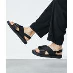サンダル 「PADRONE/パドローネ」別注 BELT SANDAL /レザーベルトサンダル /フスベットサンダル メンズ