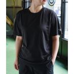 t рубашка GORDON MILLER( Gordon зеркало ) DRY вырез лодочкой футболка ( черный )(20AW-GM030) мужской 