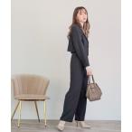 セットアップ ショートJKマニッシュセットアップ（WEB限定） レディース