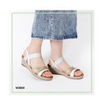 サンダル ABC SELECT エービーシーセレクト WEDGE SANDAL 5 ウエッジサンダル 5 W2005 WHITE/BEIGE レディー