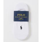 靴下 【POLO RALPH LAUREN/ポロラルフローレン】フットカバー靴下（ソックス）　3足組　2009-001　ワンポイントブランドロゴ