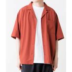 シャツ ブラウス WEGO/ドロップショルダーオープンカラー半袖シャツ メンズ レディース