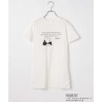 ワンピース 「PEANUTS」スヌーピービッグTシャツワンピース キッズ