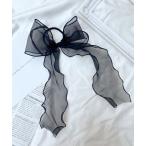 ヘアゴム WEGO/透けリボンゴム