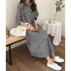 ワンピース ロングシャツワンピース