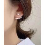 ピアス ポスト：925シルバー 　パールピアス レディース