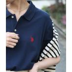 ショッピング刺繍 ポロシャツ レディース 「U.S. POLO ASSN.」pony embroidery POLO shirts / ワンポイントロゴ ポニー刺繍ポロ