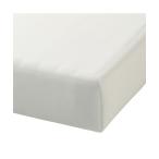 ショッピングボックスシーツ ベッド 寝具 コットンサテン ボックスシーツ  シングル ライトグレー