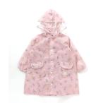 ショッピングレインコート キッズ キッズ レインコート ボタニカル柄ランドコート