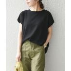 ニット SHIPS any: ボートネック フレンチスリーブ ニットプルオーバー