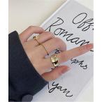 指輪 リング 「調節可能」リング　3点セット レディース