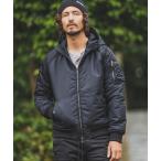 ショッピングHIGH ma1 ma-1 mj7974-High Neck Hooded MA-1 Type Jacket ジャケット メンズ