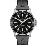 腕時計 HAMILTON 「ハミルトン」 腕時計 Khaki Scuba （カーキ スキューバ）  オート 自動巻き 43MM ブラック×ブラック メ